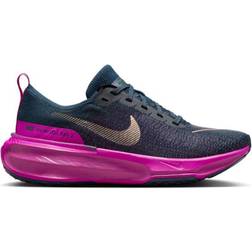 NIKE Invincible 3 W - Armoury Navy/Vivid Grape/Hot Fuchsia/Metallic Red Bronze