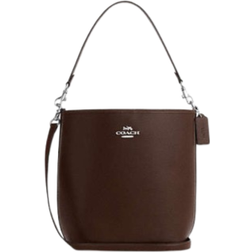 Coach City Large Bucket Bag - Pebbled Leather/Silver/Maple