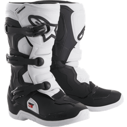 Alpinestars Tech Crosstövlar Barn Svart-Vit Barn