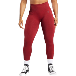 Gymshark Adapt Fleck Seamless Leggings - Reps Red/Conditioning Red