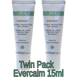 Ren Global Protection Day Cream Sensitive x 2 = 30 ml