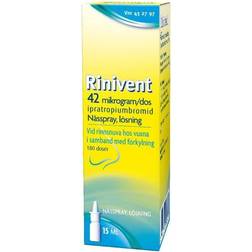 Rinivent 15ml 180 doser Nässpray