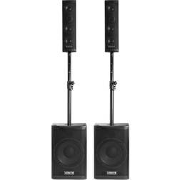 Vonyx VX1050BT Set 1150W Subwoofer 2 x 12 + Micro