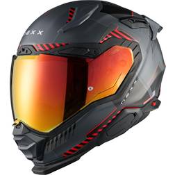 Nexx Integralhjelm X.WST3 Fluence - Grå/Rød