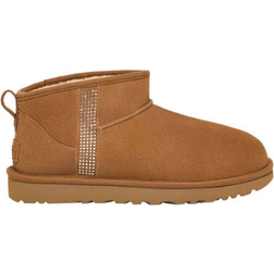 UGG Classic Ultra Mini Bling - Chestnut