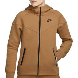 Nike Sportswear Tech Fleece Windrunner Women's Full Zip Hoodie - Flax/Black