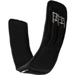 Horze Neoprene Dressage Girth with Elastic Band - Black