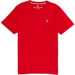 Psycho Bunny Mens Classic Crew Neck Tee - Brilliant Red