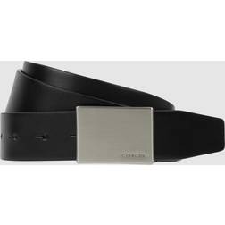 Calvin Klein Formal Plaque Belt - Black