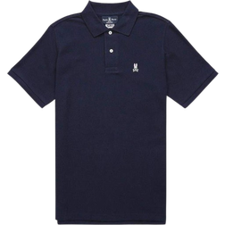 Psycho Bunny Big & Tall Classic Polo Shirts - Navy