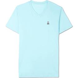 Psycho Bunny Mens Classic Crew Neck Tee - Seafoam