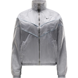 Nike Womens Windrunner Loose UV Woven Full-Zip Jacket - White/Black