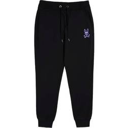 Psycho Bunny Chicago High Density Dotted Sweatpants - Black