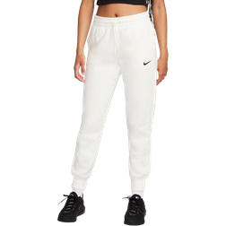 Nike Sportswear Phoenix Fleece Women's Mid Rise Sweatpants - Sail/Black