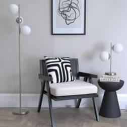 ValueLights Jas Chrome 3 Way With XS - One Size Floor Lamp