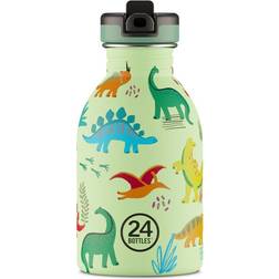 24 Bottles Kids Flaska med Sportlock Jurassic Friends 250ml