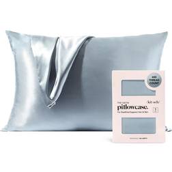 Kitsch Breathable Smooth Funda de almohada Azul (66x48.3cm)