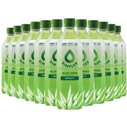 Phoenix Simplee Low Sugar Aloe Vera With Bits Immunity 12 x 500 ml Bottles 50cl