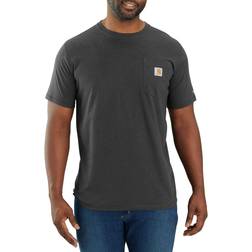 Carhartt Force Relaxed-Fit Midweight Short-Sleeve Pocket T-Shirt - Men - Carbon Heather