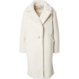 Michael Kors Cappotto In Shearling - Écru