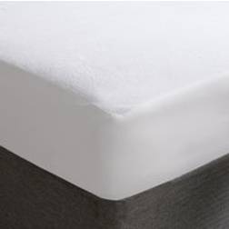 OHS Waterproof Protector Fleece Topper Soft Fitted Sheet - - King Mattress Cover White