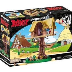 Playmobil Asterix Cacofonix with Treehouse 71016