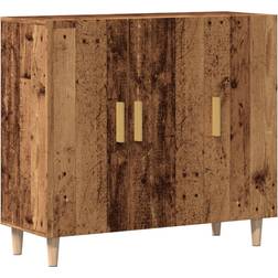 vidaXL 856890 Antique Wood Aparador 90x80cm