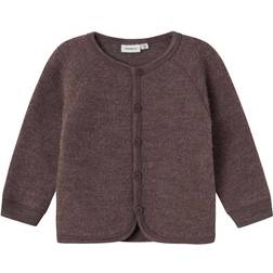 Name It Wmino Wool Cardigan - Sparrow (13228395)