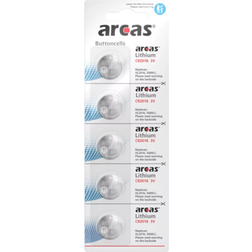 Arcas CR2016 5-pack