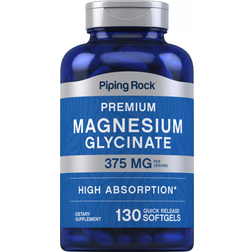 Piping Rock Magnesium Glycinate 375mg 130