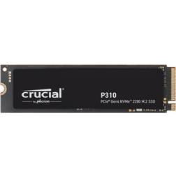 Crucial Disque SSD Interne P310 1To PCIe Gen4 NVMe M.2 SSD (CT1000P310SSD8) Noir