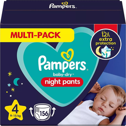 Pampers Night Diapers Pants Size 4 9kg-15kg 156pcs