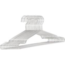 Amazon Basics Stainless Steel Chrome Hanger 42cm 20pcs