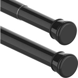 Aiitomg Shower Curtain Rod Black