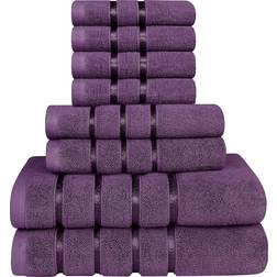 Utopia 8 Piece Luxury Badlakan Lila (137.2x68.6cm)