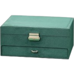 Owelth 2 Tier Jewelry Box - Green