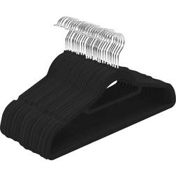 Utopia Home Heavy Duty Velvet Black Galge 41.5cm 20st