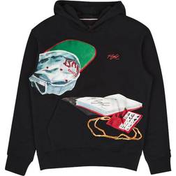 Nike Jordan Artist Series by Jacob Rochester Men's Hoodie - Black/Sail/University Red