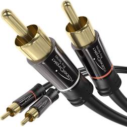 KabelDirekt 460 2RCA - 2RCA M-M 1.5m