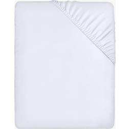 Utopia Bedding Deep Pocket Bed Sheet White (200x200cm)