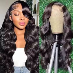 Primelace 13x4 Body Wave Lace Front Wig 12 inch Black