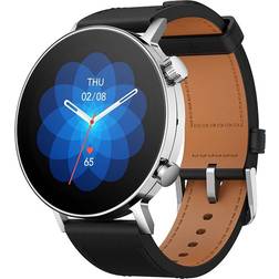 Amazfit GTR 3 Pro 1.45 AMOLED Bluetooth Alexa Fréquence Cardiaque SpO2 Argent