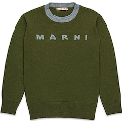 Turtle Fur Branded Cashmere Blend Pullover - Sage Green