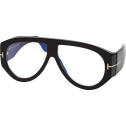 Tom Ford FT5958-B Blu-Light Block 001 da Vista Neri per Uomo (Solo Montatura)