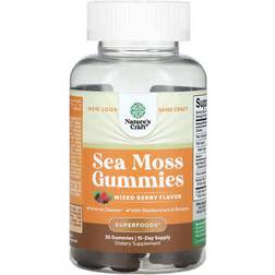 Nature's Craft Sea Moss Gummies Mixed Berry 30 st