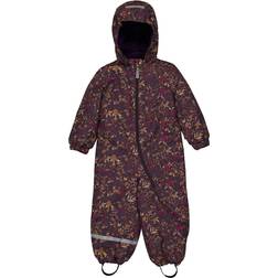 Mikk-Line Snow Suit AOP - Nightshade (11102)