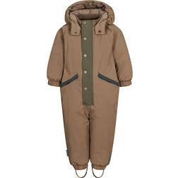 MarMar Copenhagen Oll Snowsuit - Walnut Block (243-650-30-1602)