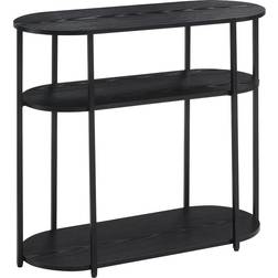 Convenience Concepts Designs2Go Simon Black/Black Console Table 14x31.5"