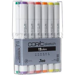 Copic Sketch Basic Markers 12-pack