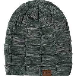 Redess Slouchy Thick Skull Beanie - Green